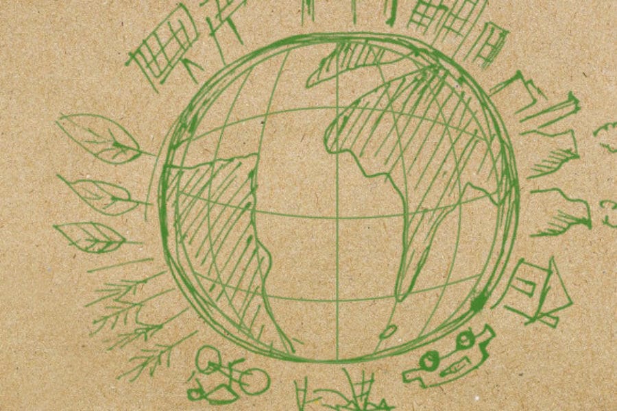 save earth save money.