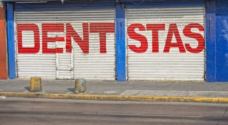 spanish dentist sign in mexico